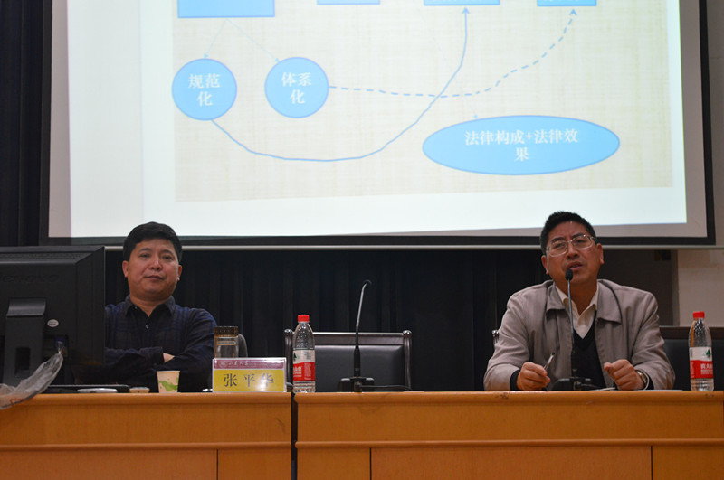 法学院举办“恶意串通的法律规制问题初探”专题讲座